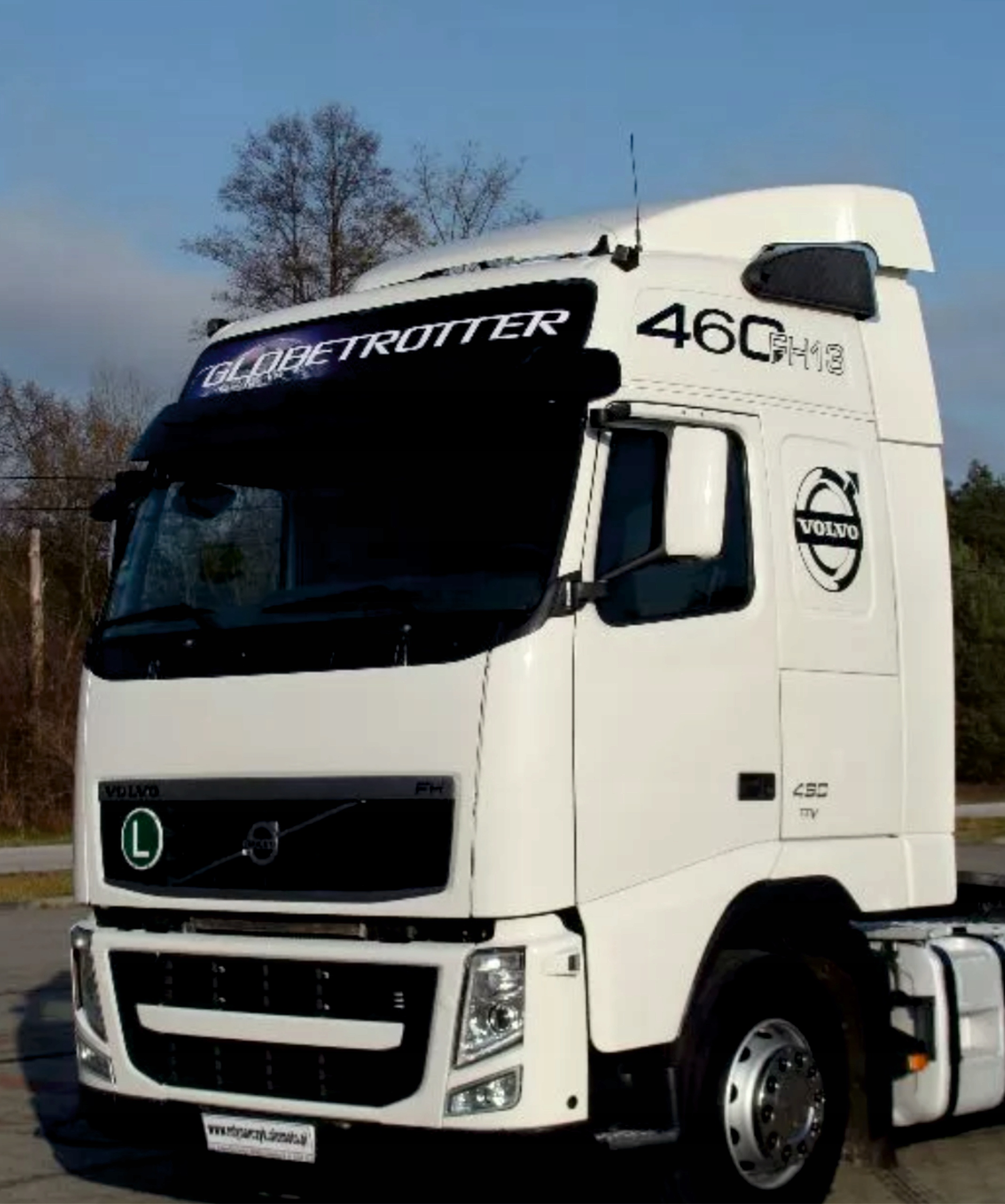 НАКЛЕЙКИ VOLVO GLOBETROTTER XL FH 12 13 16 !!! (Авто / Автомобильные  аксессуары / Аксессуары для тюнинга / Наклейки) c Allegro.pl на русском  языке с доставкой