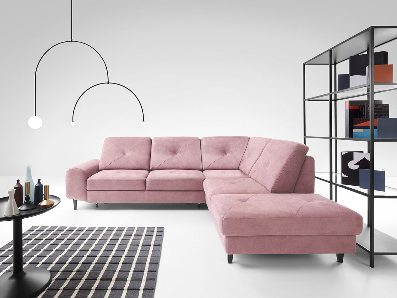 Модульный диван в скандинавском стиле