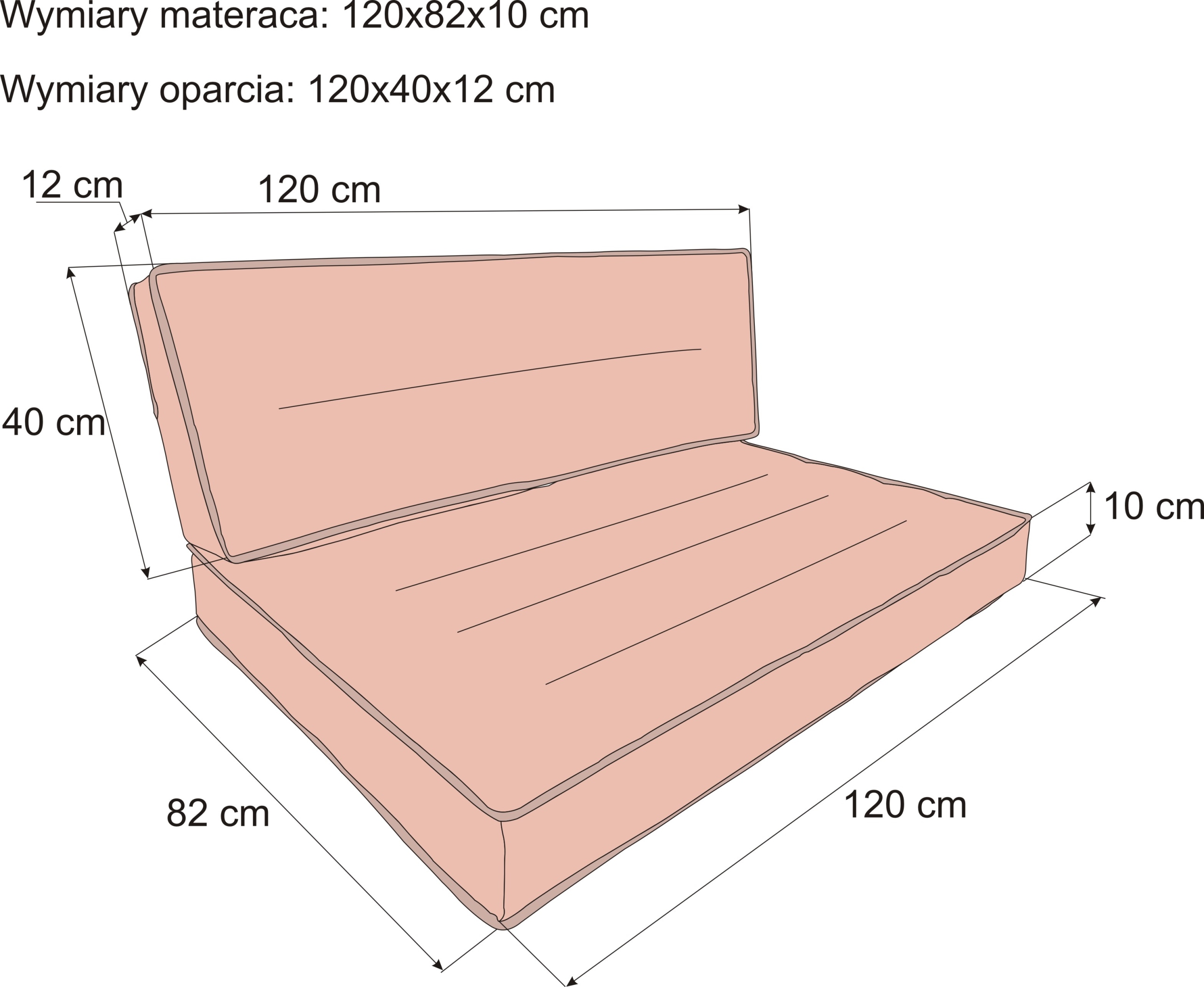 размеры подушек для дивана размеры