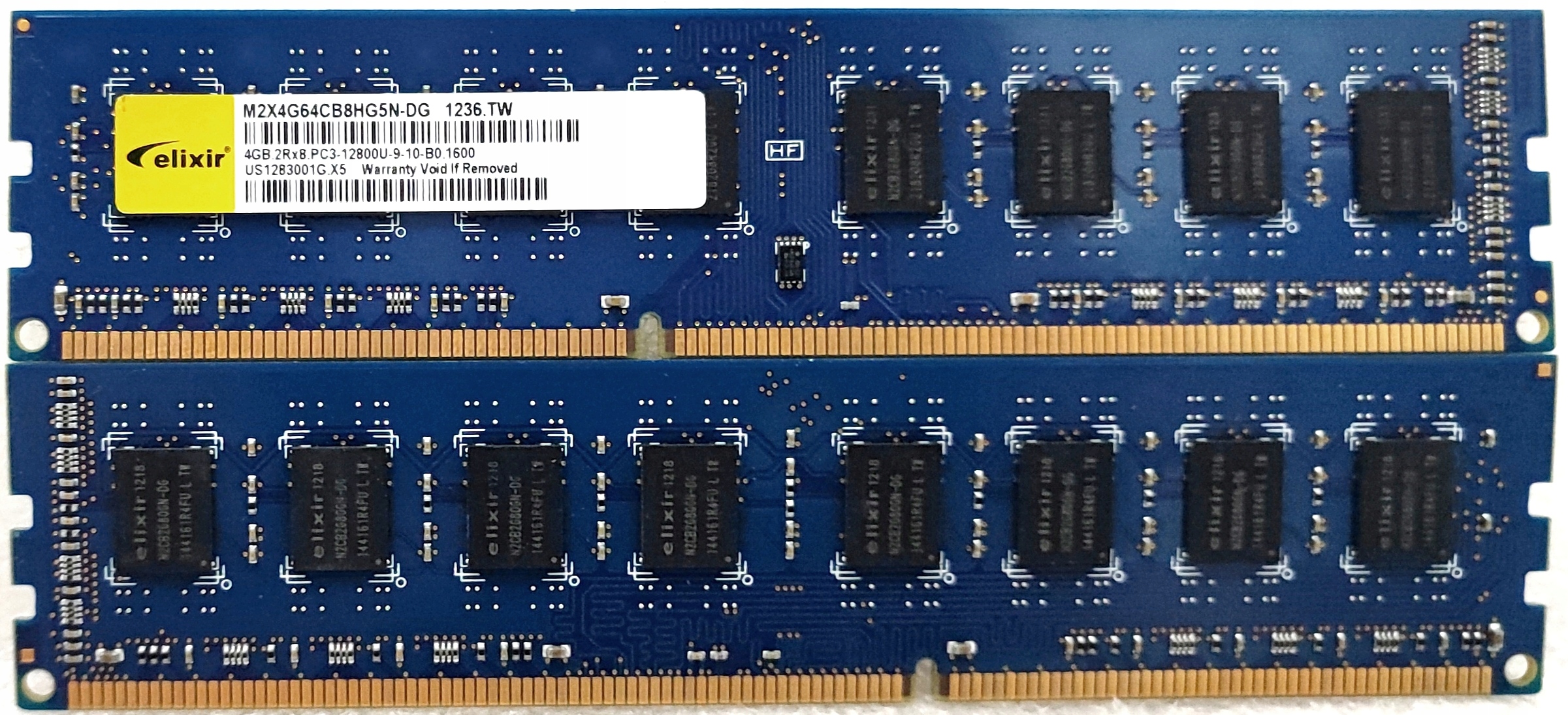 Elixir 4GB DDR3 1600Mhz 2RX8 M2X4G64CB8HG5N DG