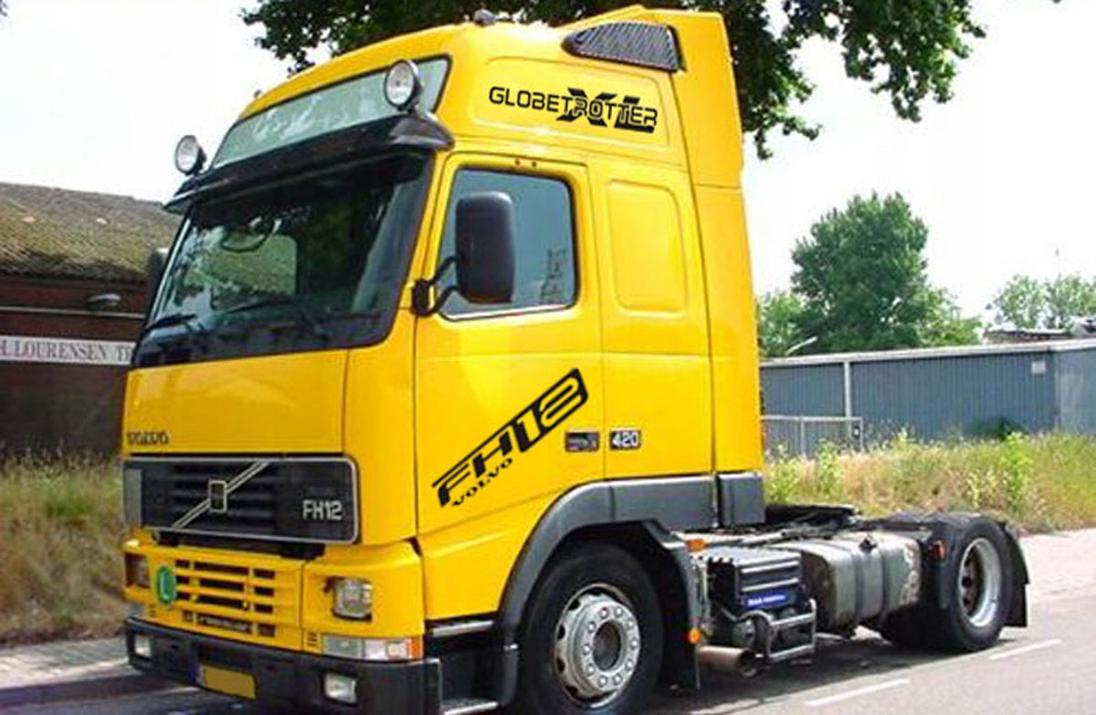 Наклейка на Volvo fh4 Globetrotter