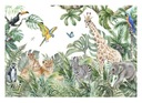 Фотообои джунгли для детей животные 368x254