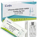 Комбинированный тест 4 в 1 на грипп A B RSV CorDx CE