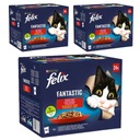 FELIX FANTASTIC GAL MIX 4 пакетика для кошек 72 x 85 г